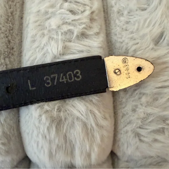 Brighton vintage 1995 Southwest-style concho belt. - Picture 6 of 7